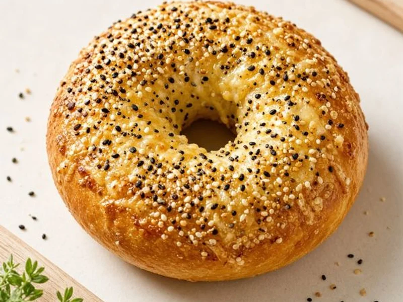 Asiago Everything Bagel from the Panera Bread menu