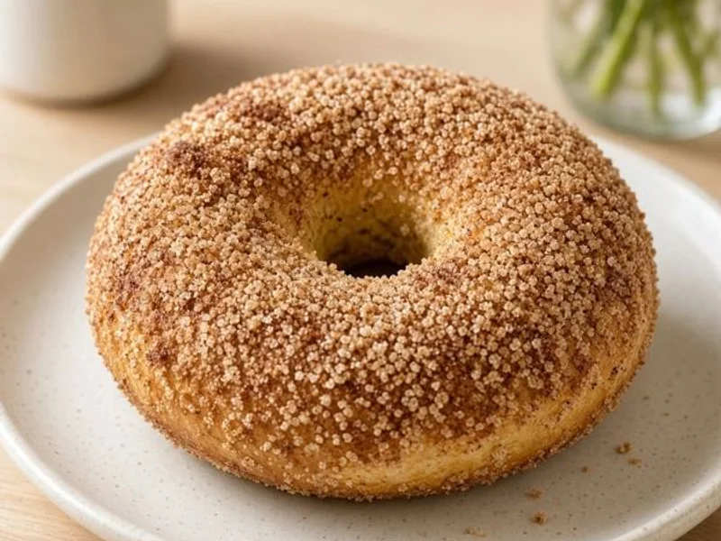 Cinnamon Crunch Bagel from the Panera Bread menu