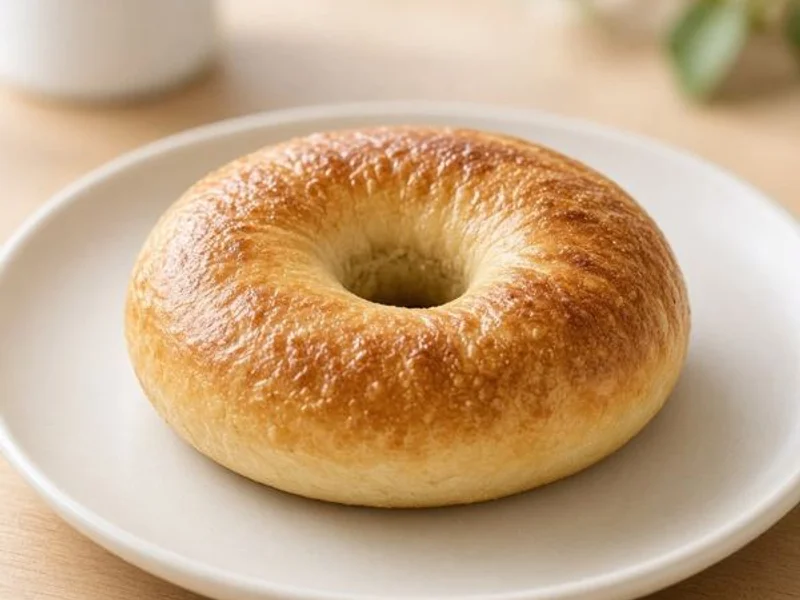 Plain Bagel from the Panera Bread menu
