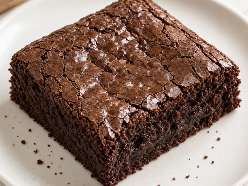 Brownie from the Panera Bread menu