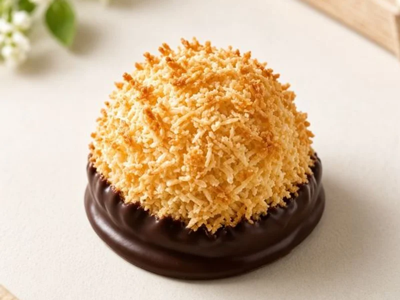 Chocolate Coconut Macaroon from the Panera Bread menu