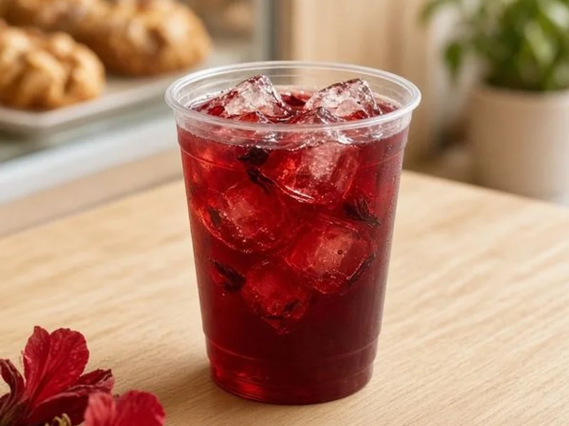 Blackberry Hibiscus Iced Tea - Naturally Flavored Herbal Tea