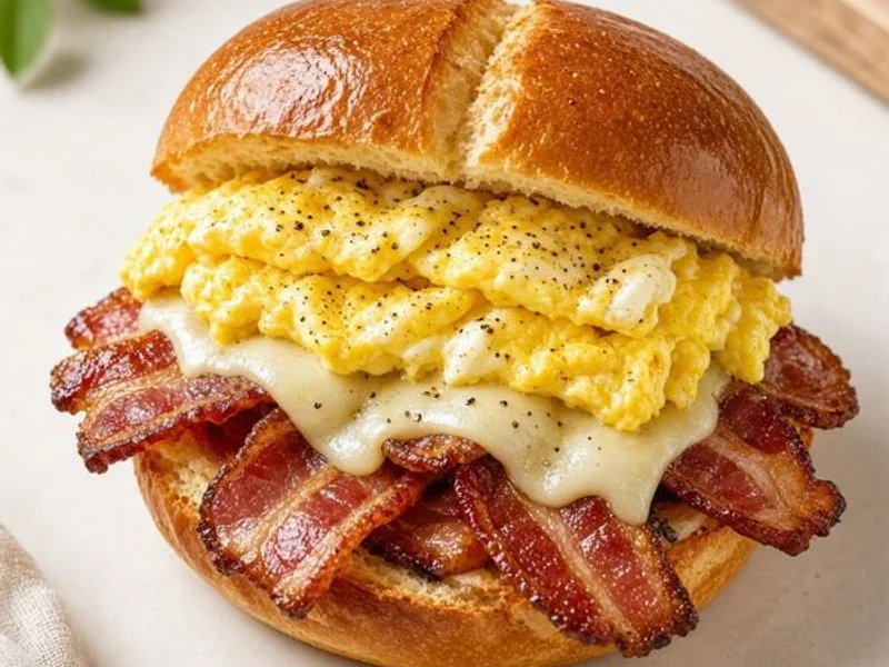 Bacon Double Take on Black Pepper Focaccia from the Panera Bread menu