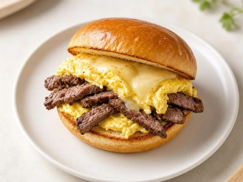 Steak & Wake on Ciabatta from the Panera Bread menu