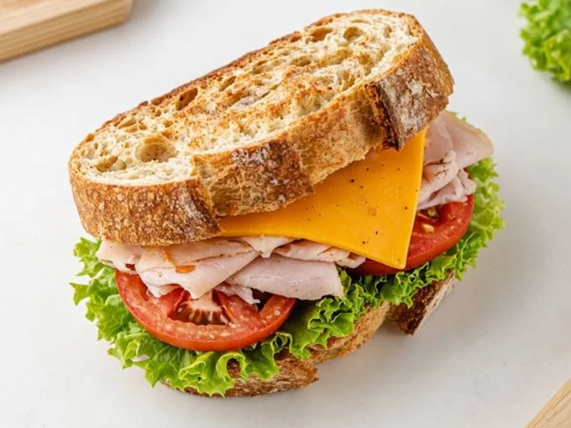 Kids Ham & American Cheese from the Panera Bread menu