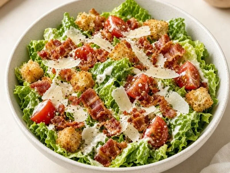 Ranch Parm BLT Salad from the Panera Bread menu