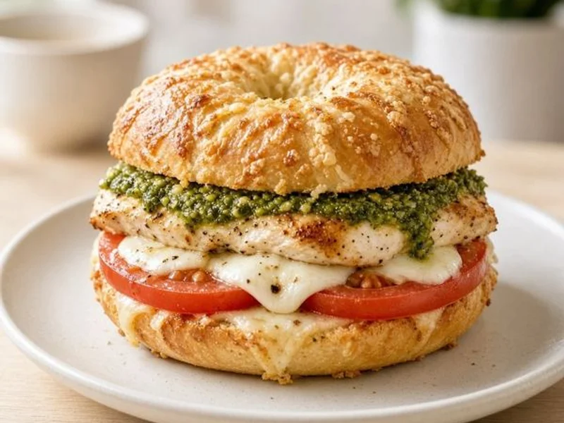 Asiago Stack - Chicken Roma from the Panera Bread menu