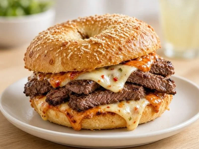 Asiago Stack - Spicy Steak from the Panera Bread menu