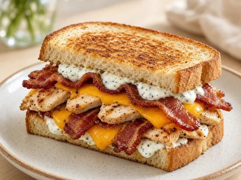 Chicken Bacon Rancher from the Panera Bread menu