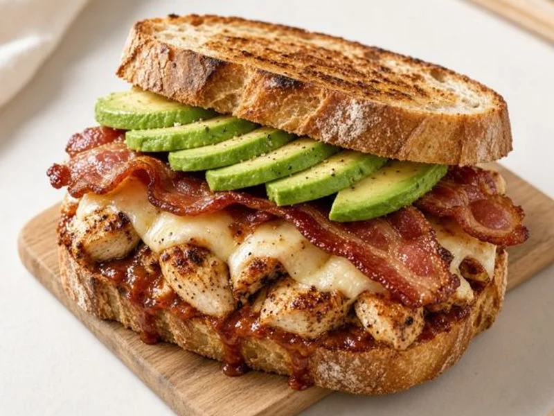 Chipotle Chicken Avo Melt from the Panera Bread menu