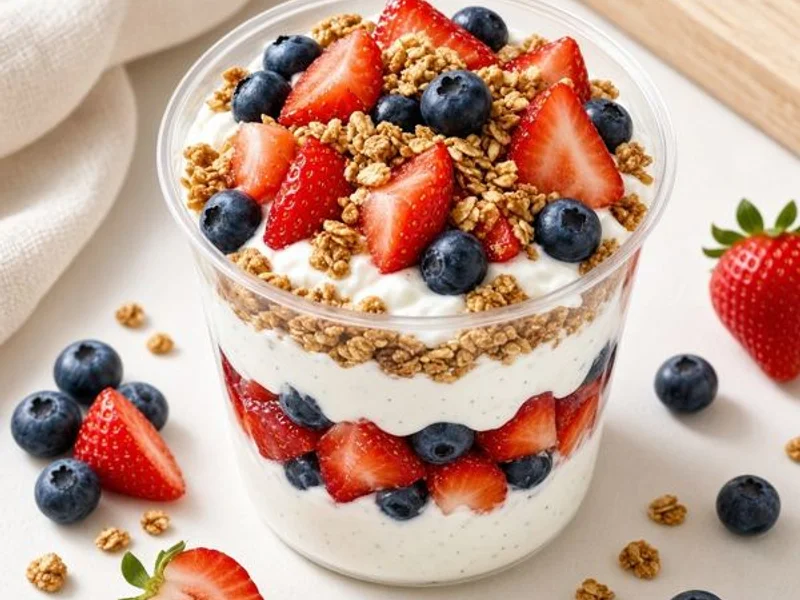 Greek Yogurt with Berries from the Panera Bread menu