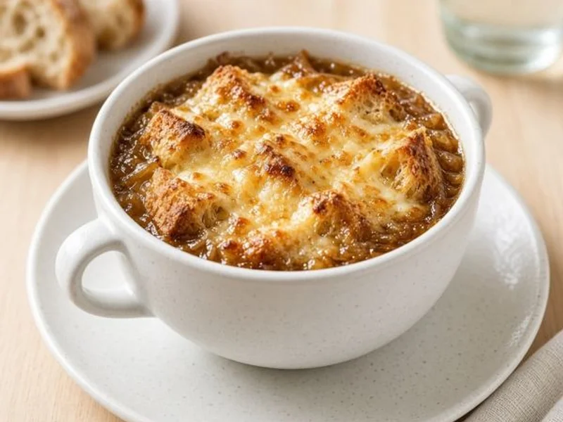 Bistro French Onion Soup from the Panera Bread menu
